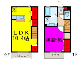 シャルマンの物件間取画像